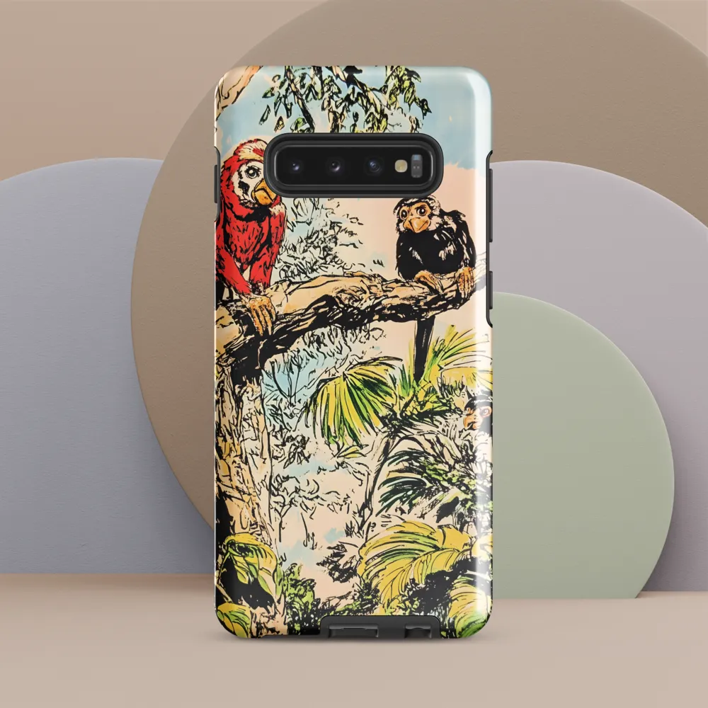 Jungle Harmony | Phone Case |  S10 Plus | Tough Case | Glossy