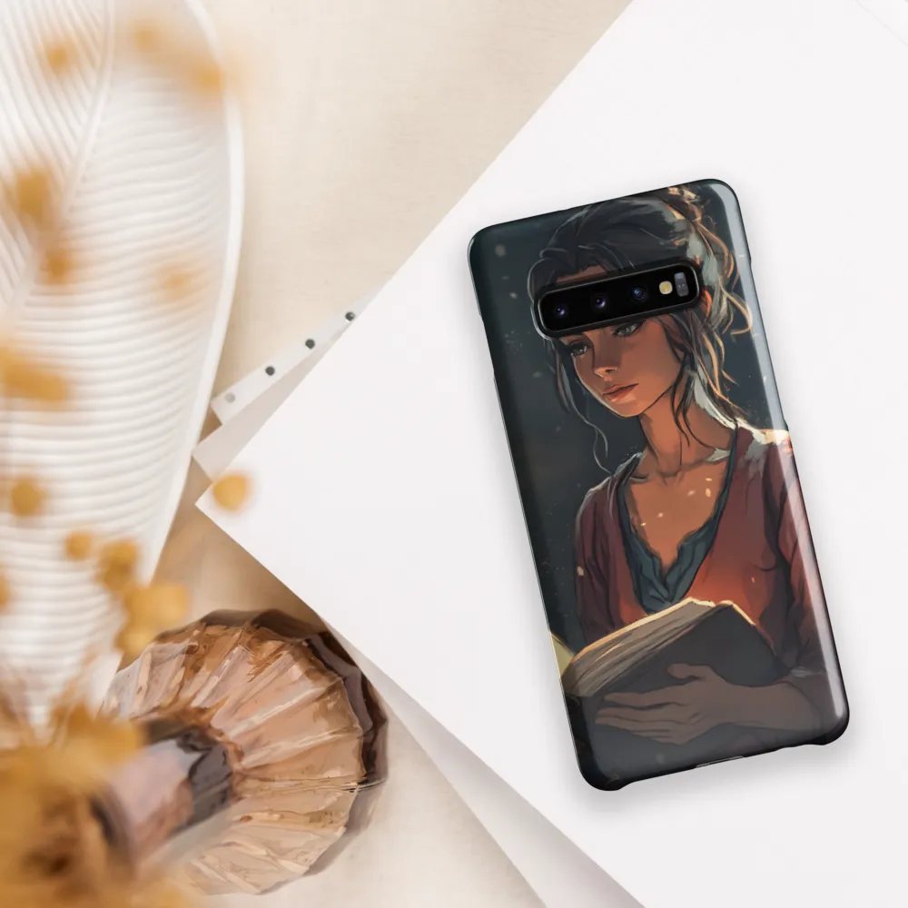 The Serenity of Reading | Phone Case |  S10 Plus | Snap Case | Glossy