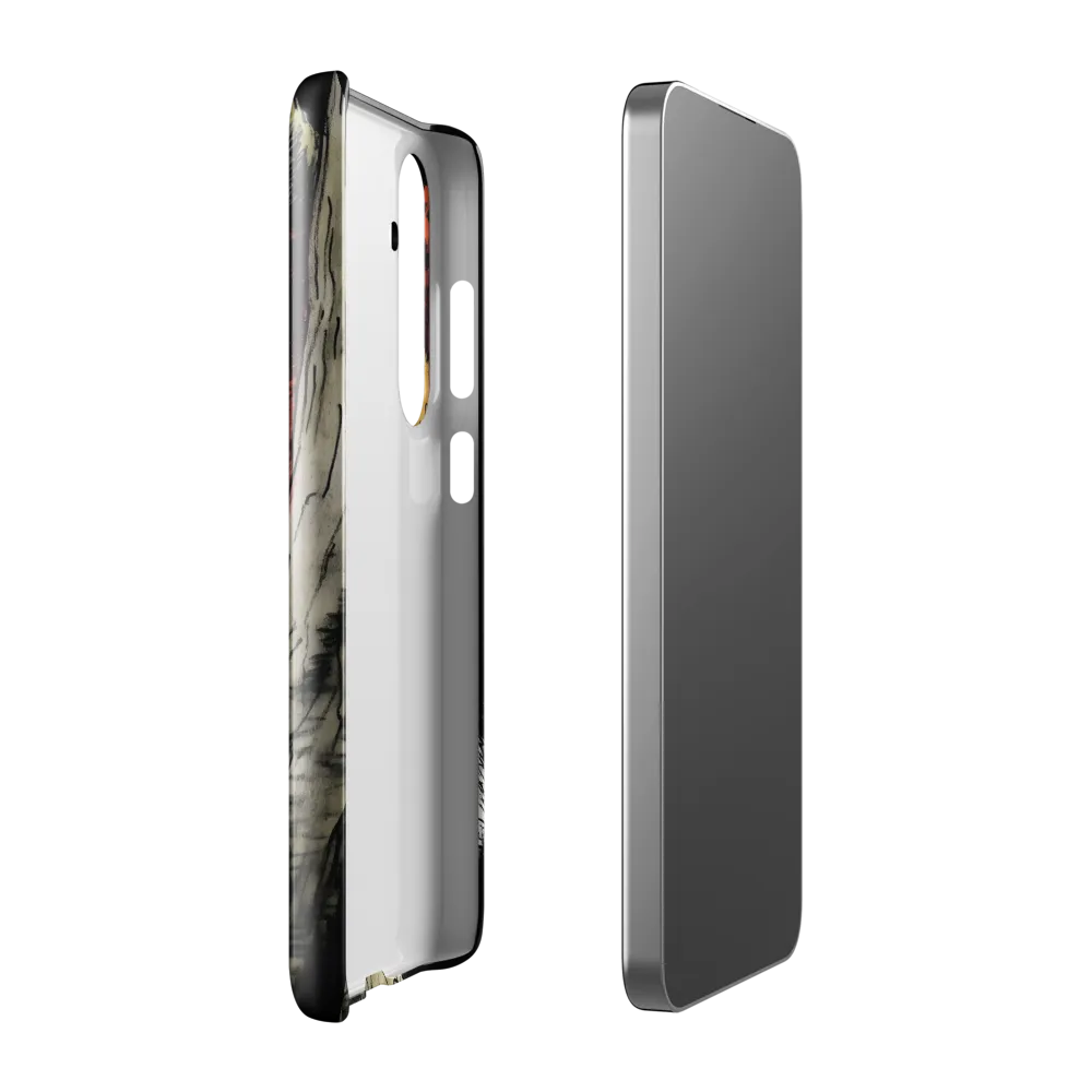 Fierce Gaze of the Wild Cat | Phone Case |  S24 Plus | Snap Case | Glossy