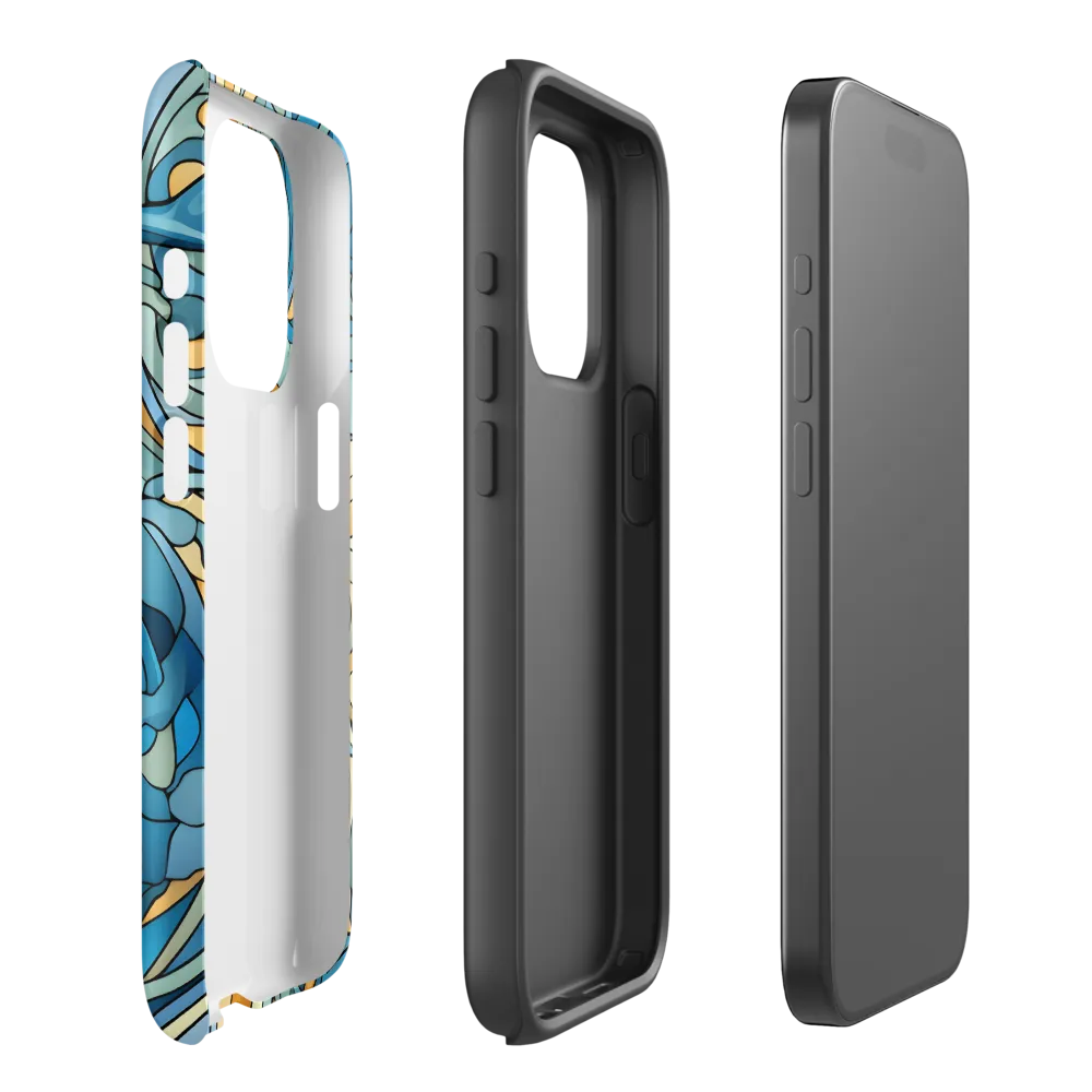 Dancing Waves of the Ocean | Phone Case |  15 Pro | Tough Case | Matte