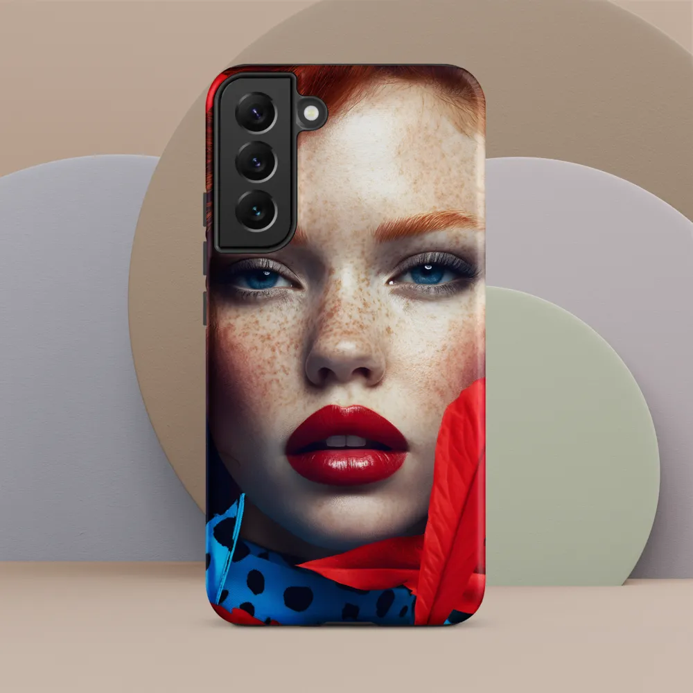 Embrace of Red | Phone Case |  S22 Plus | Tough Case | Matte