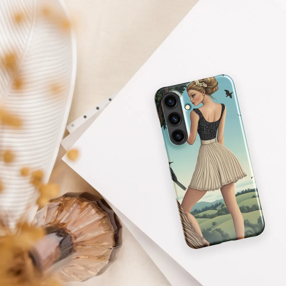 Whispers of Nature | Phone Case |  S24 | Snap Case | Glossy