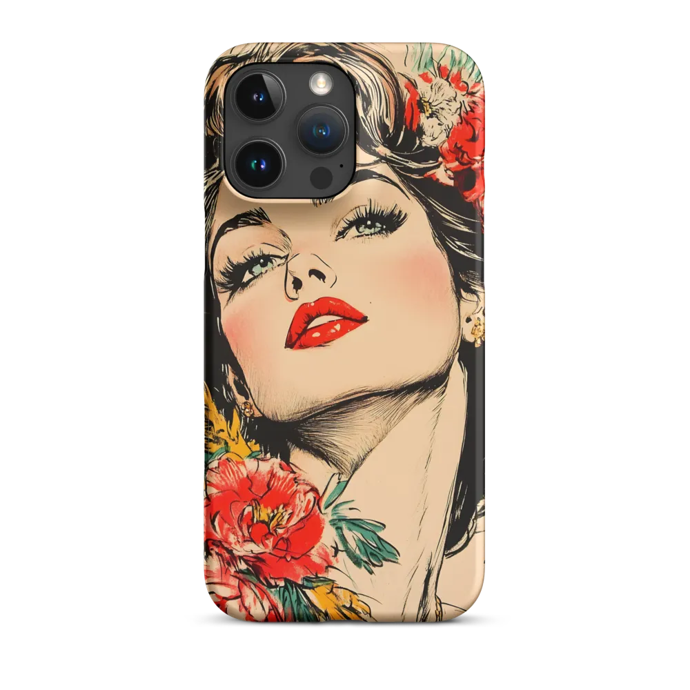 Radiance in Red: A Portrait of Elegance