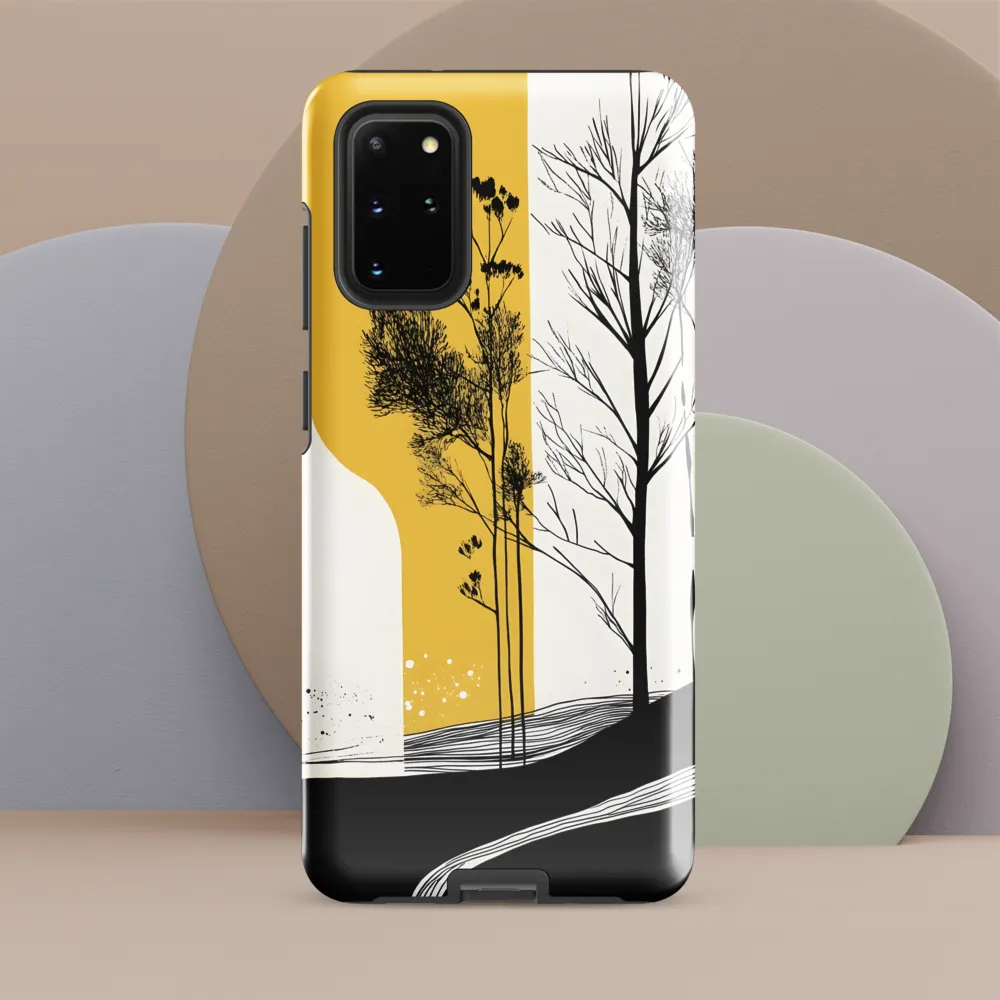 Grove on a Yellow Column