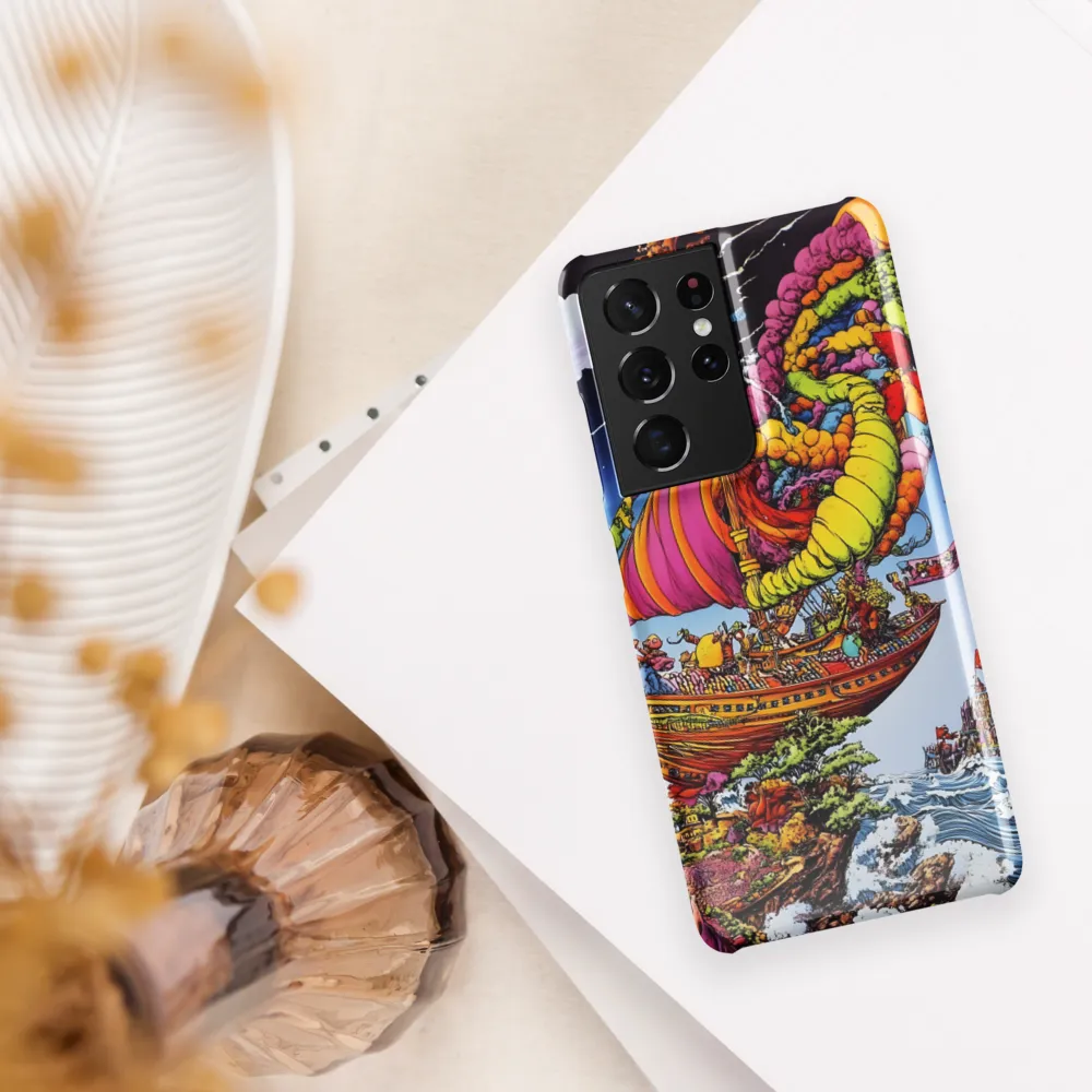 Voyage of Whimsy: A Surreal Sailor's Dream | Phone Case |  S21 Ultra | Snap Case | Glossy