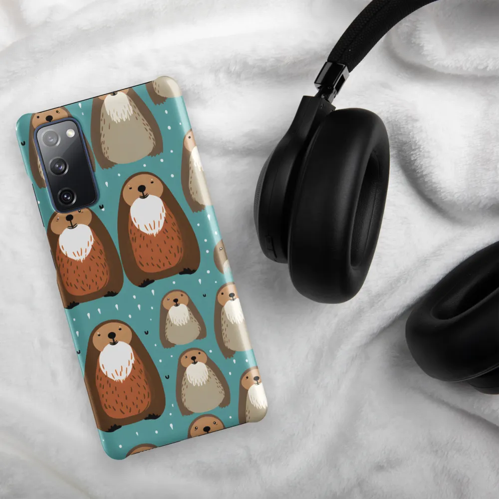 Whimsical Otter Pattern