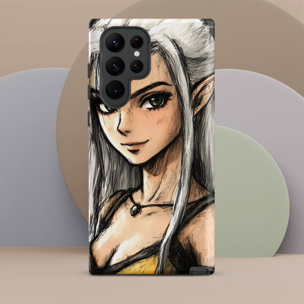 Ethereal Elegance: The Elf's Portrait