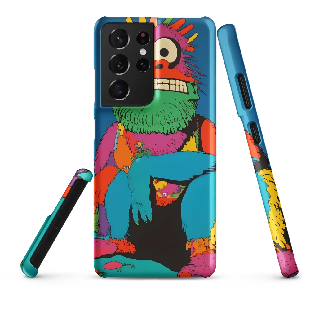 Whimsical Giant: A Playful Monster Encounter