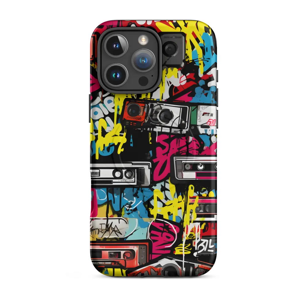 Urban Nostalgia: A Retro Cassette Explosion