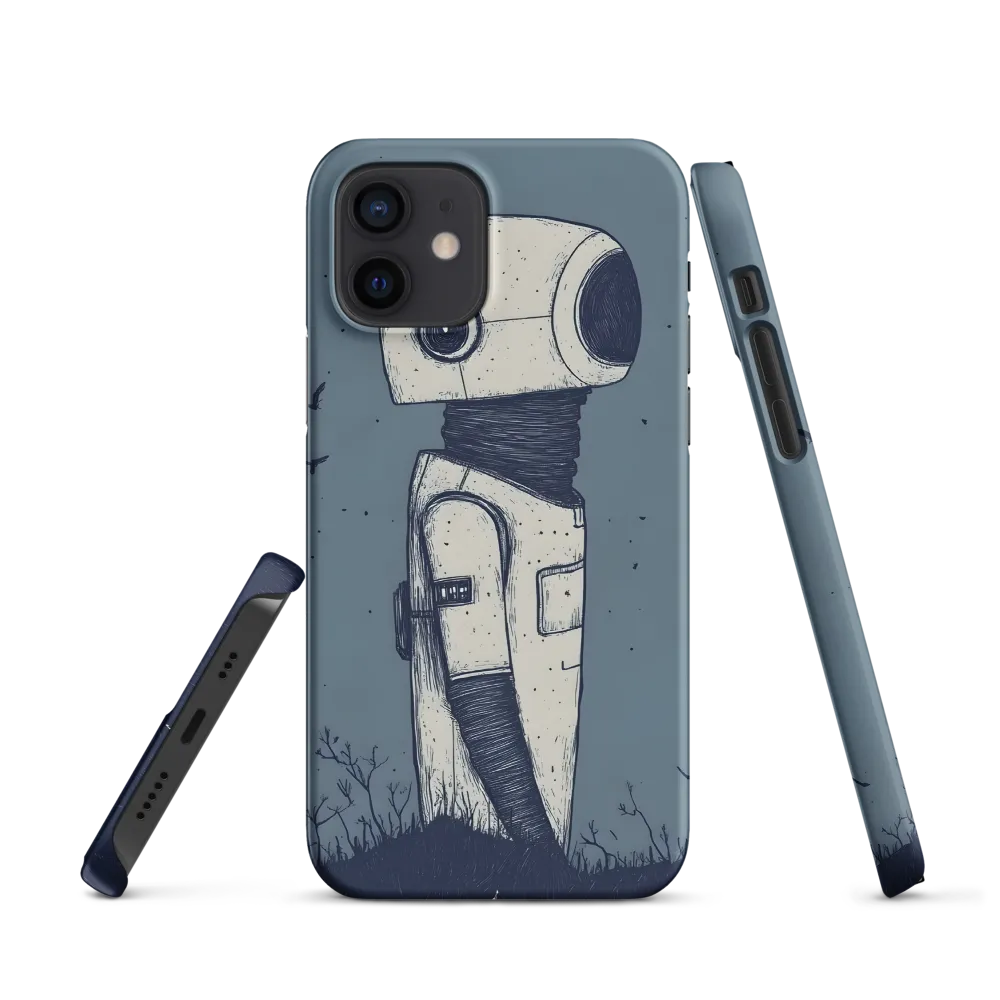 Contemplative Robot in a Barren Landscape