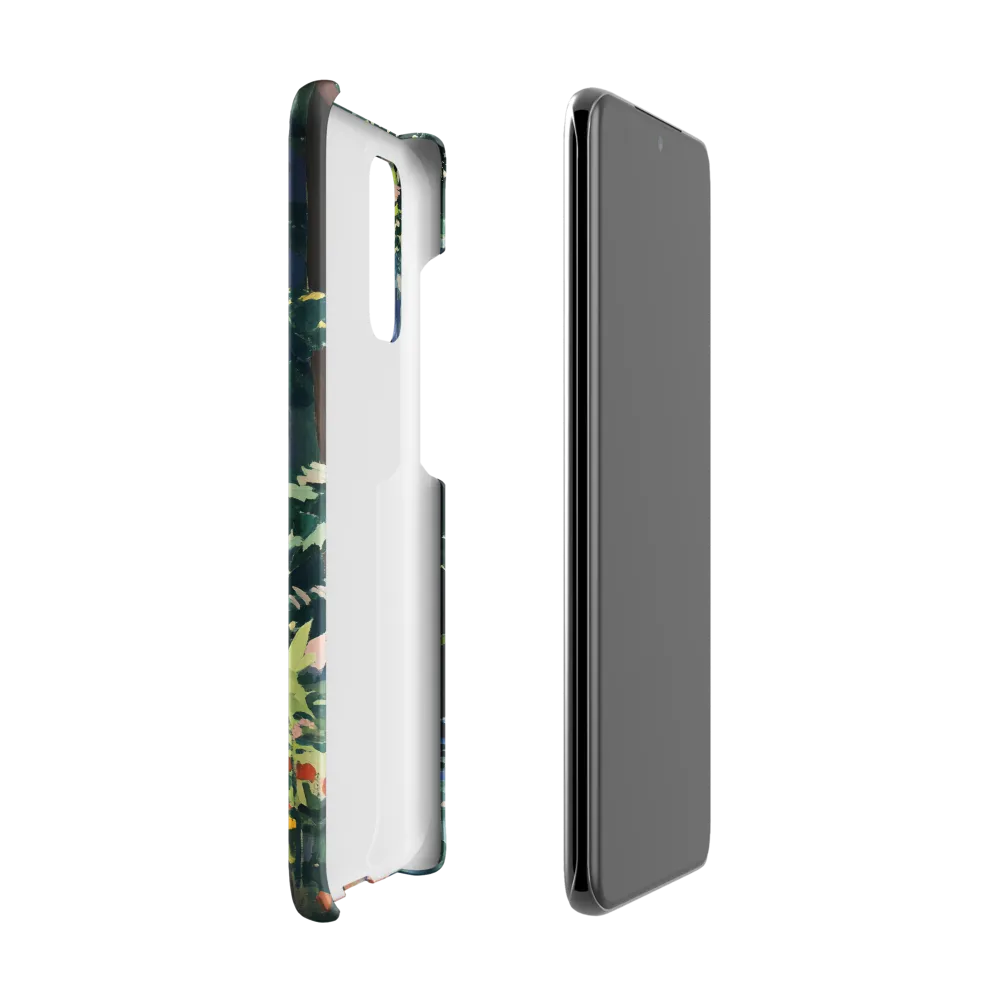 Flight of Light: A Serene Forest | Phone Case |  S20 | Snap Case | Matte