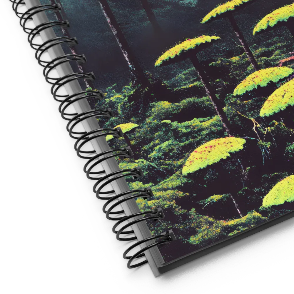 Mystical Forest Realms | Spiral Notebook