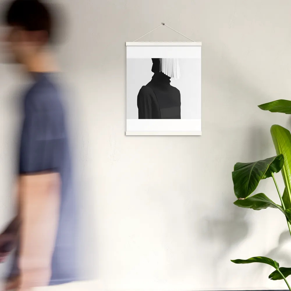 Veil of Mystery | Poster With White Wood Hanger | 16″×20″