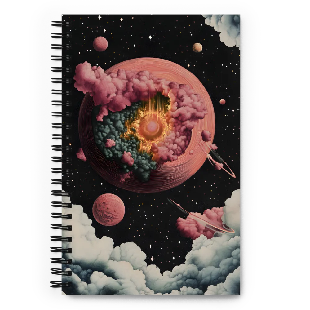 Celestial Explosion | Spiral Notebook