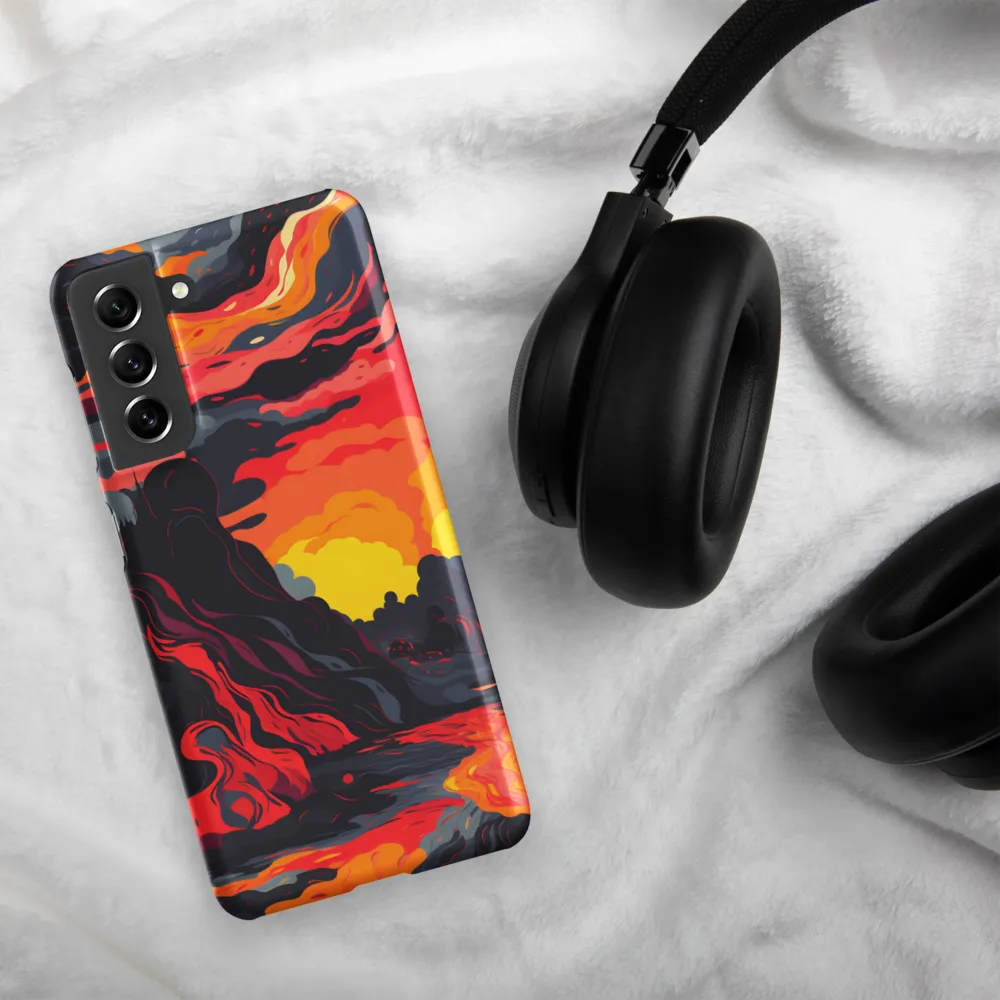 Eruption of Colors | Phone Case |  S21 | Snap Case | Matte