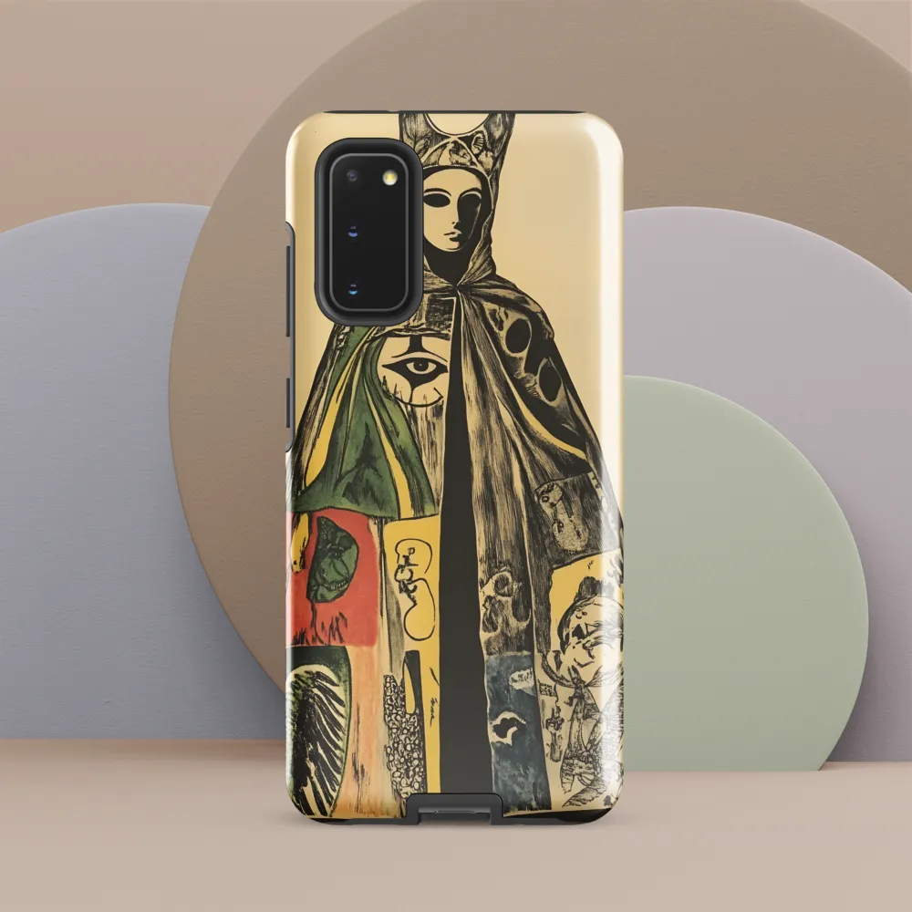 Mystical Cloak of Symbols | Phone Case |  S20 | Tough Case | Glossy