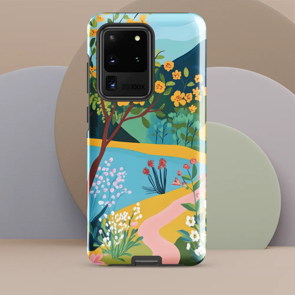 Blossoms by the Tranquil Waters