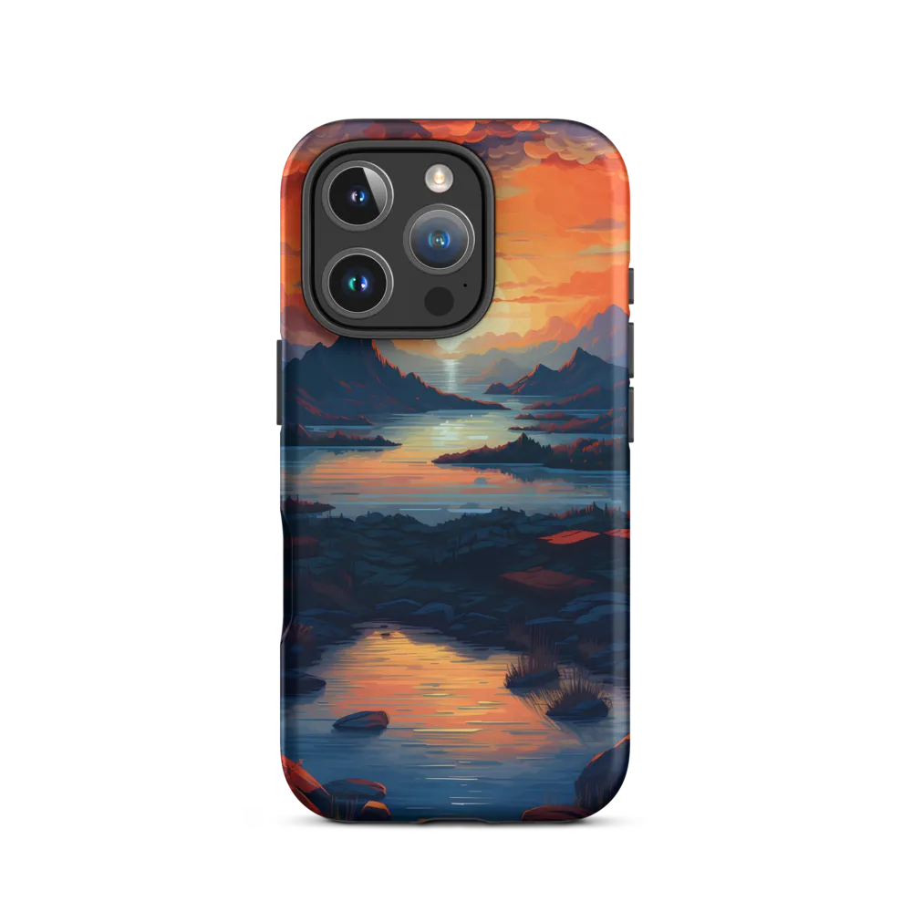Ethereal Evening: A Digital Dusk