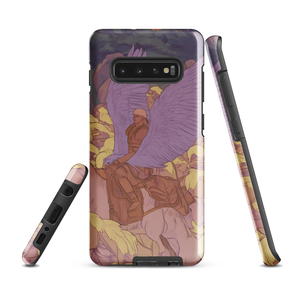 The Winged Guardian | Phone Case |  S10 Plus | Tough Case | Glossy