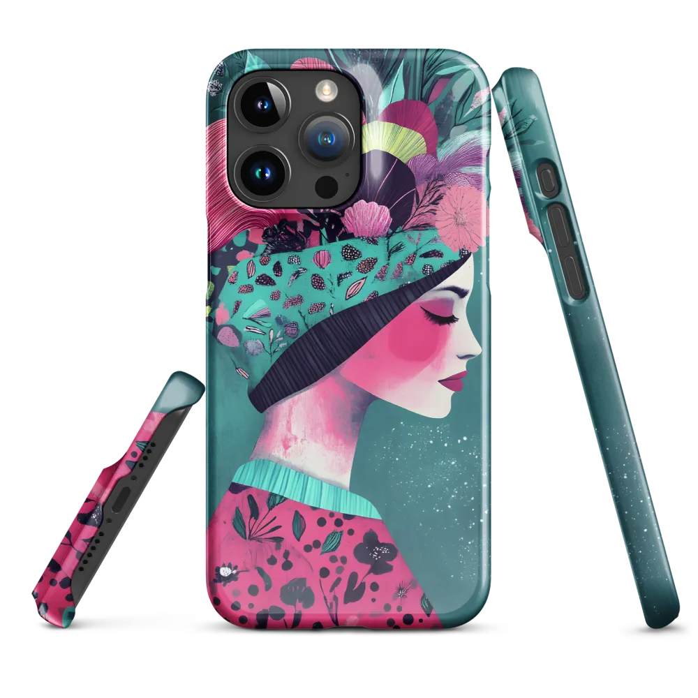Whimsical Floral Portrait