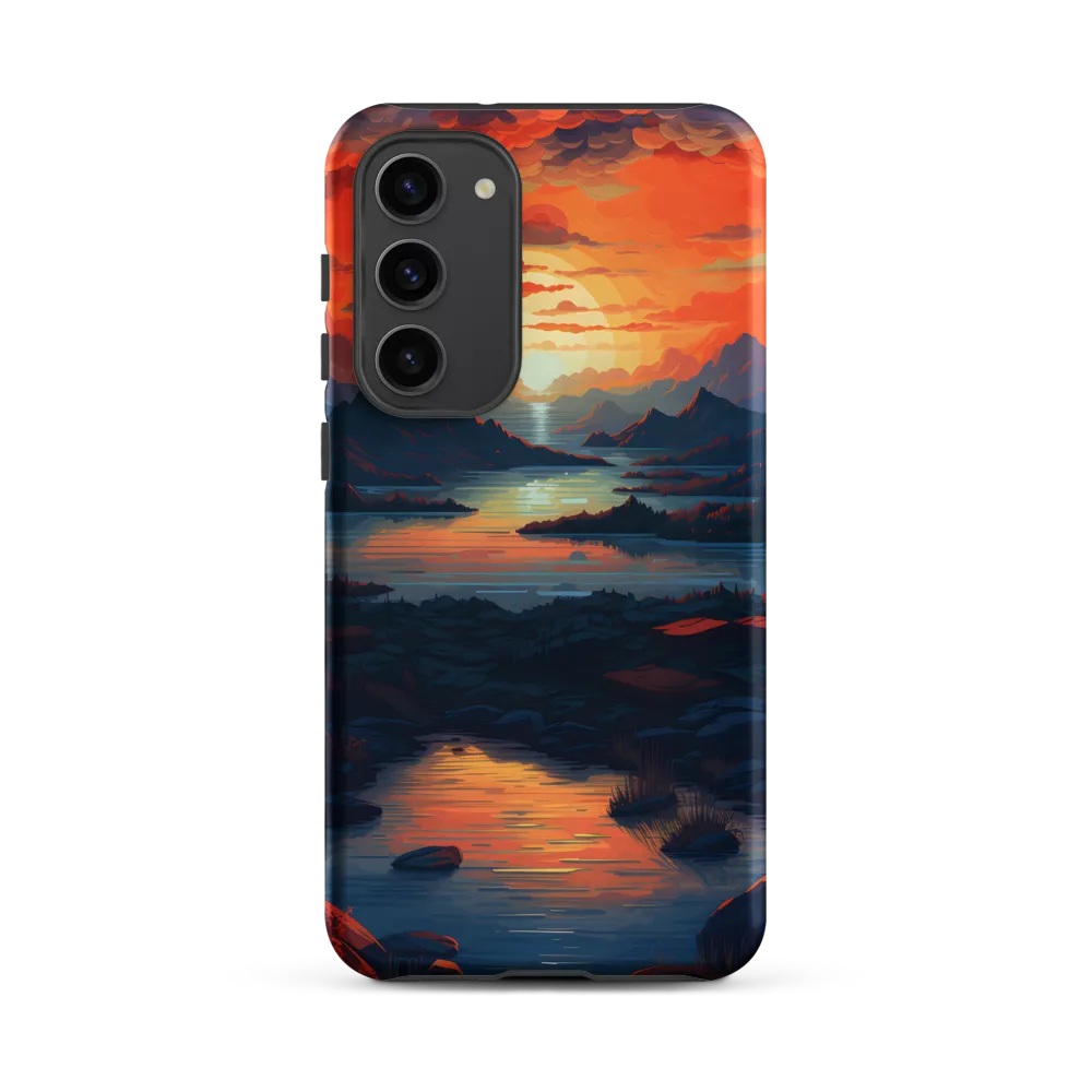 Ethereal Evening: A Digital Dusk
