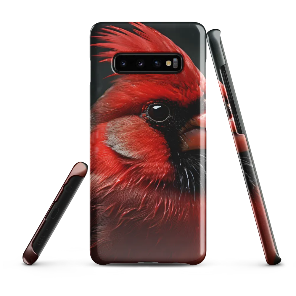 The Bold Cardinal | Phone Case |  S10 Plus | Snap Case | Glossy