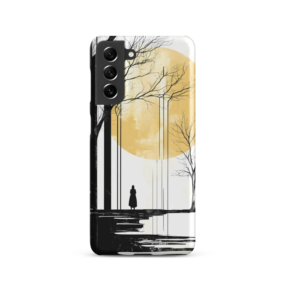 Solitude Under the Yellow Sun | Phone Case |  S21 | Snap Case | Matte