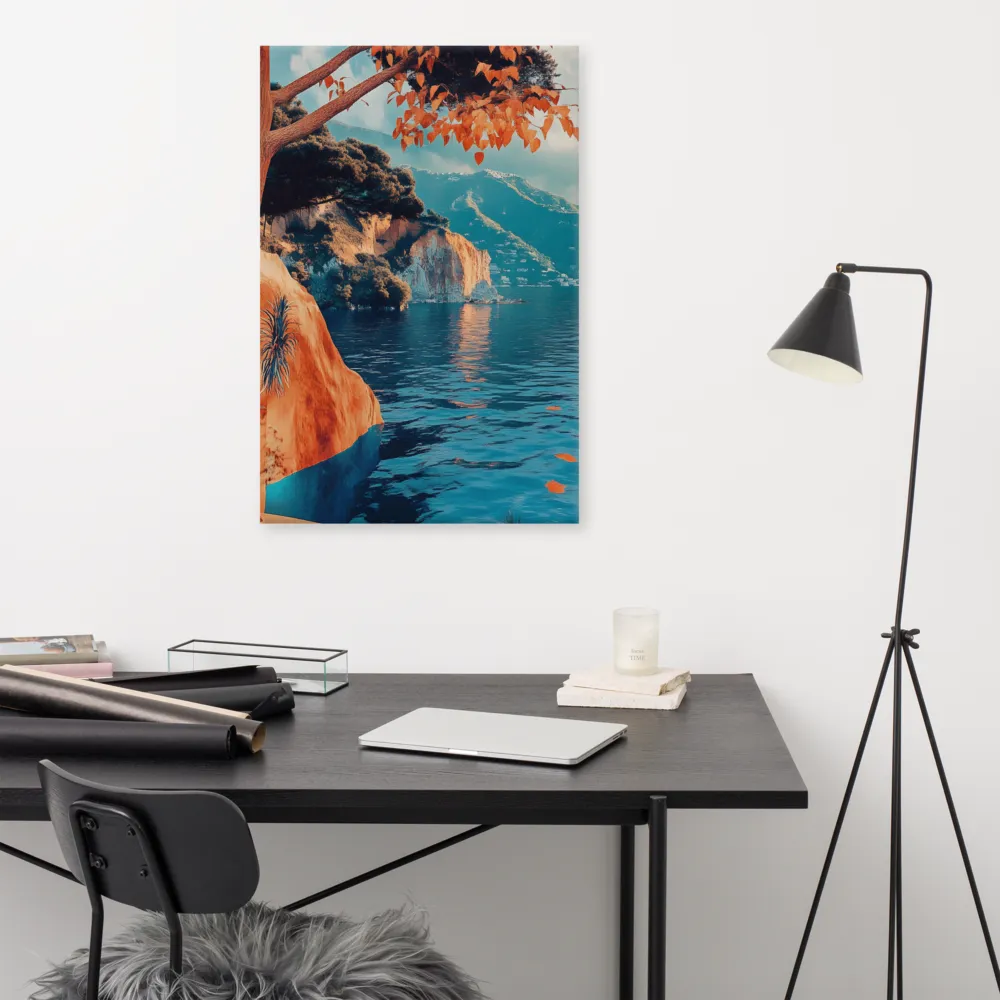 Elysian Waterscape | Canvas | 24″×36″