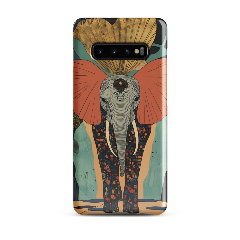 Whimsical Majesty: The Elephant of Dreams | Phone Case |  S10 Plus | Snap Case | Glossy