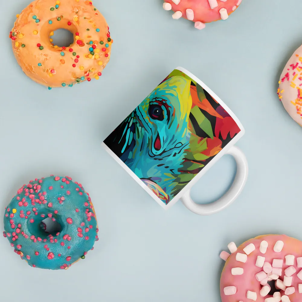 Vibrant Reptilian Harmony | Mugs | Multiple Sizes & Colors