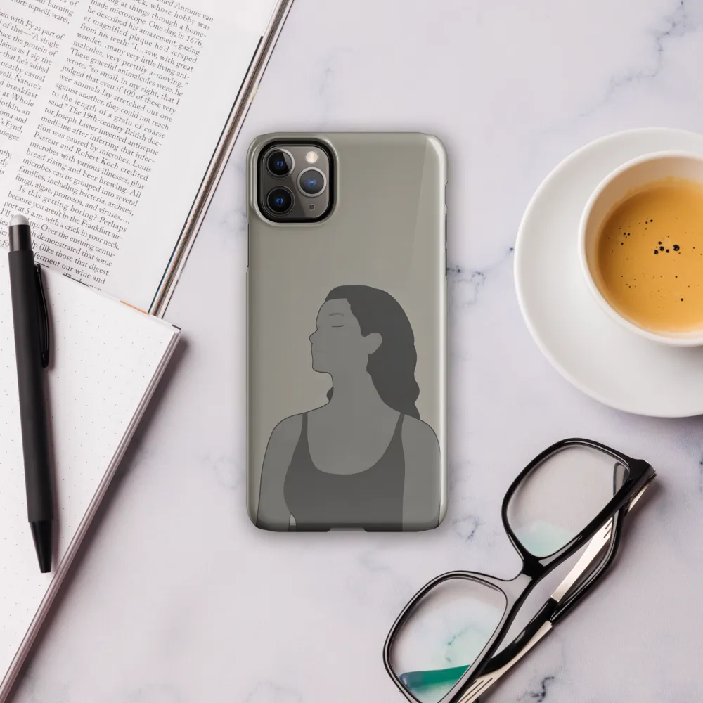 Serenity in Monochrome | Phone Case |  11 Pro Max | Snap Case | Glossy