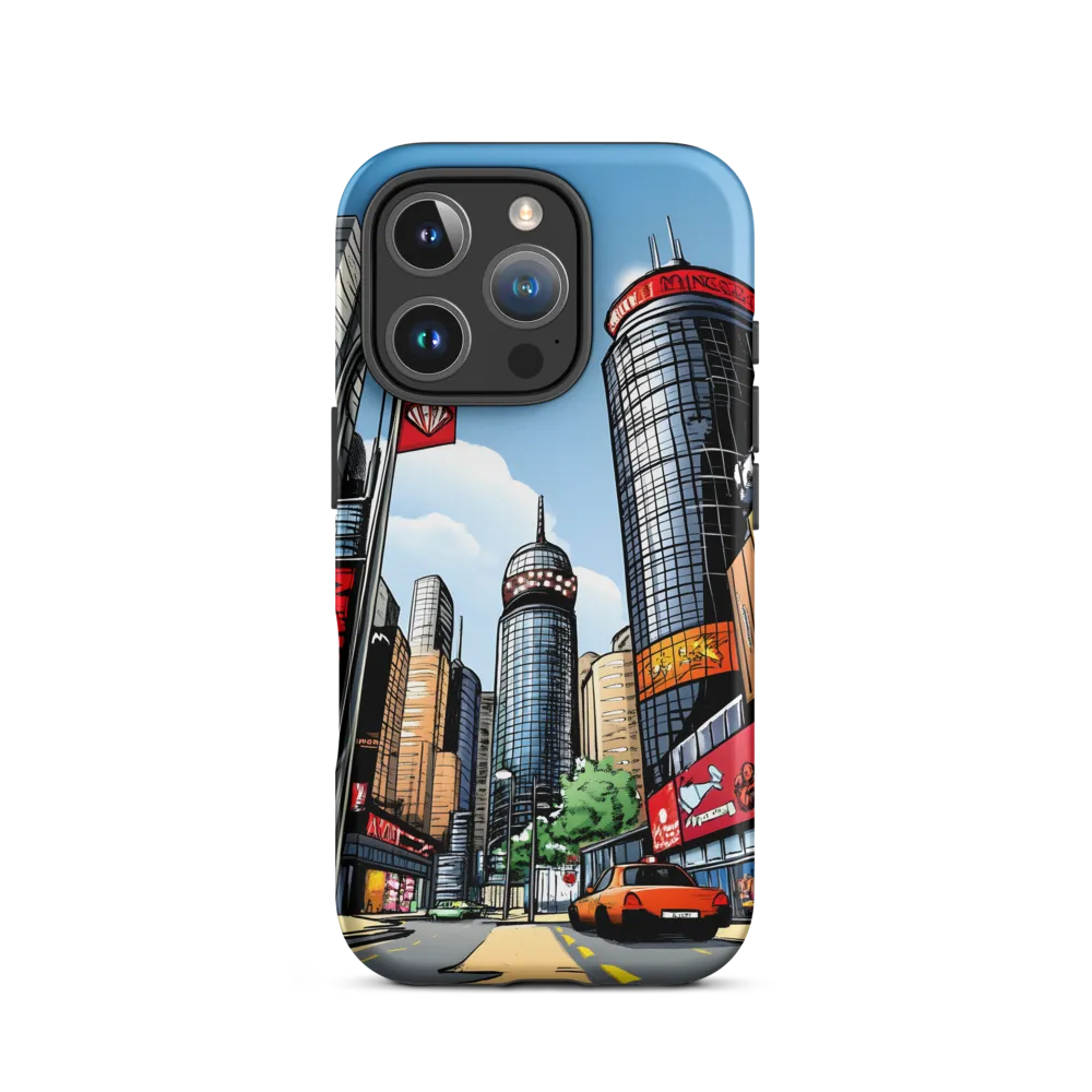 Urban Pulse: A Comic Cityscape