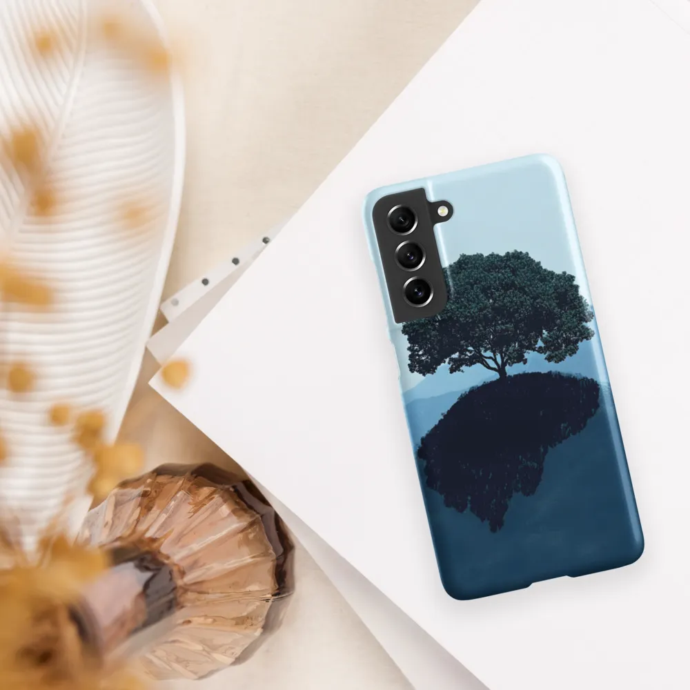 Solitude in Blue | Phone Case |  S21 FE | Snap Case | Matte