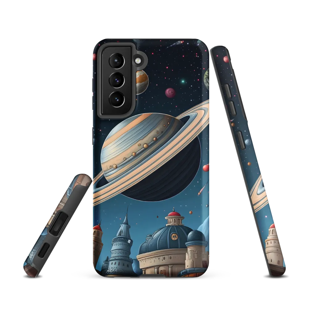 Celestial Cityscape: Wonders of the Cosmos