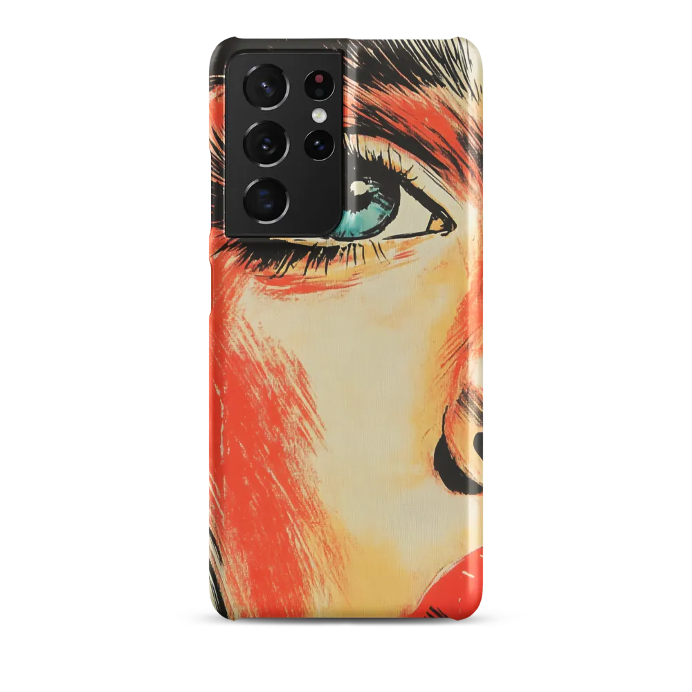 Intense Gaze: A Pop Art Portrait