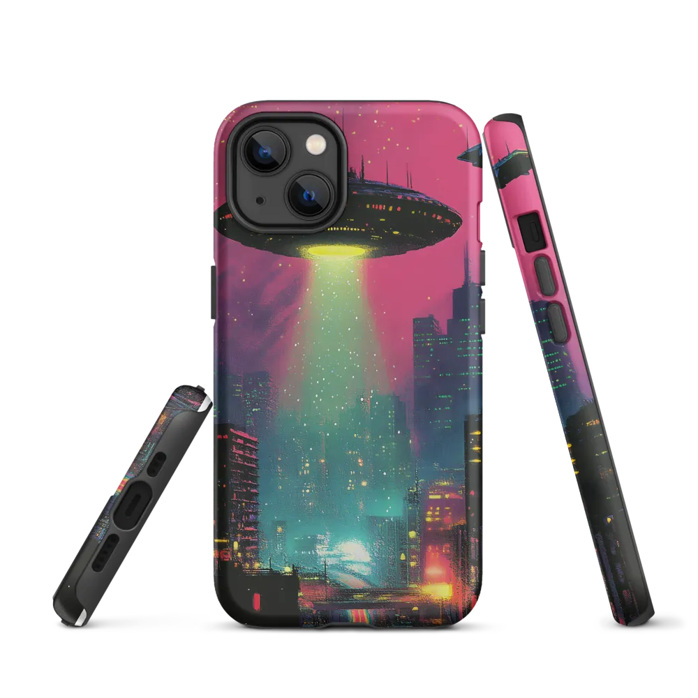 Encounter Above Neon Heights | Phone Case |  13 | Tough Case | Matte