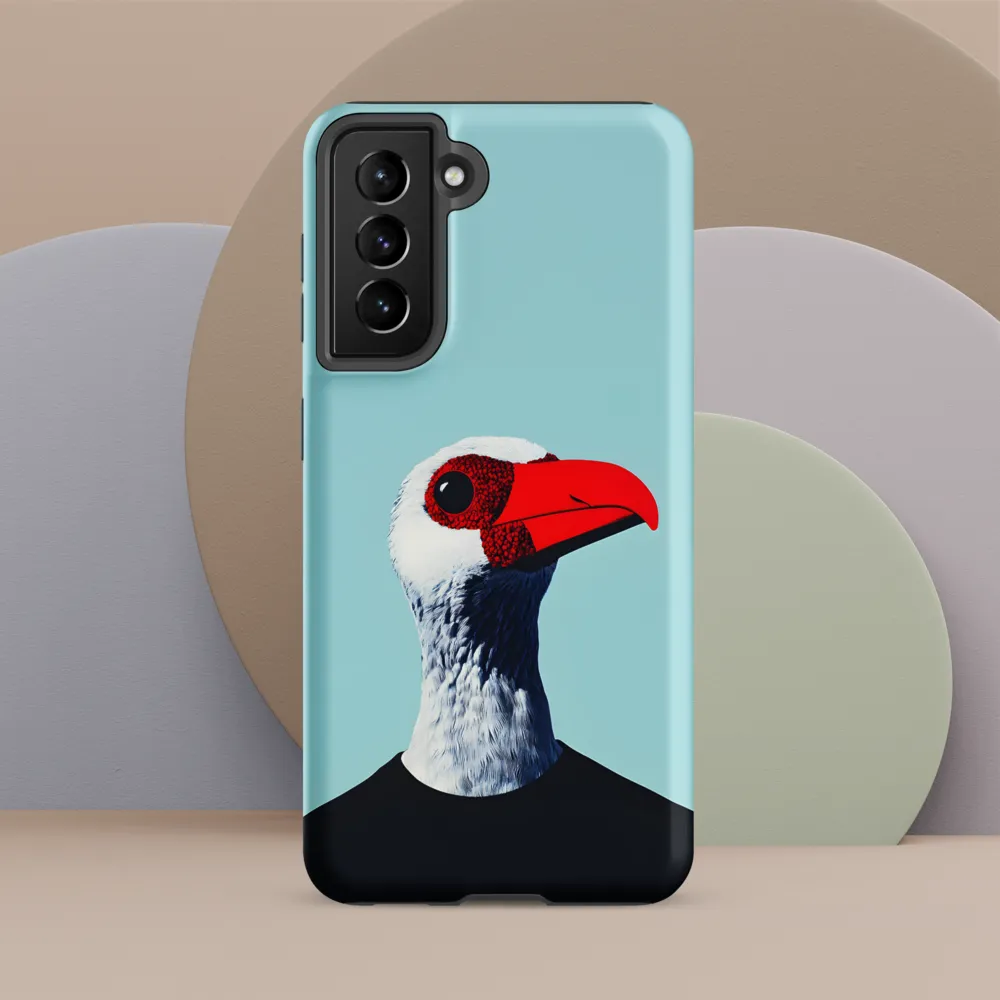 The Surreal Avian Portrait | Phone Case |  S21 FE | Tough Case | Matte