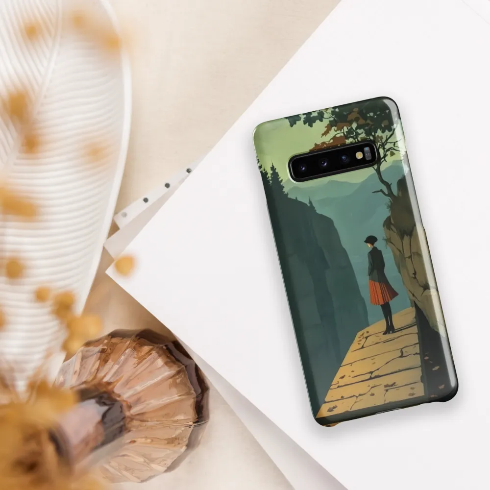 Contemplation at the Edge | Phone Case |  S10 Plus | Snap Case | Glossy