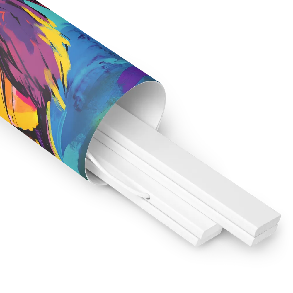 Guardian of Colors | Poster With White Wood Hanger | 14″×14″