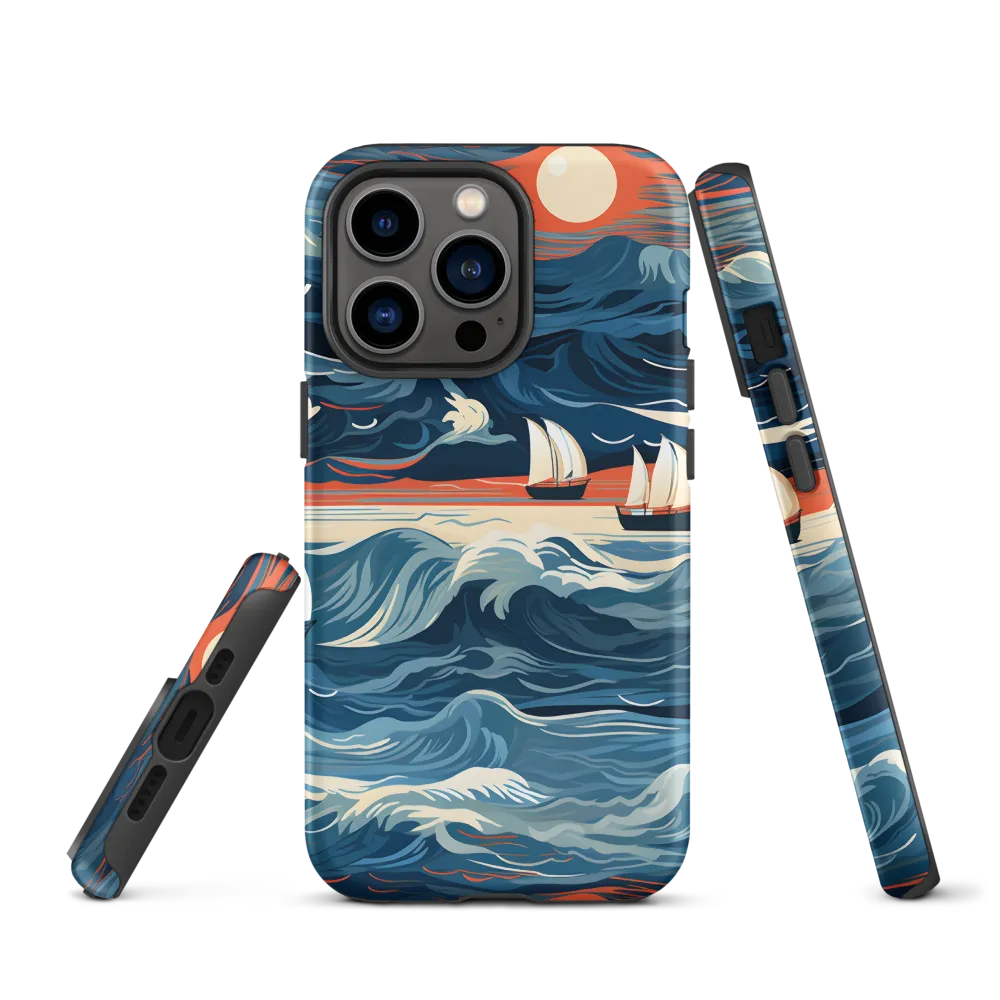 Ocean Whispers: A Voyage at Dusk