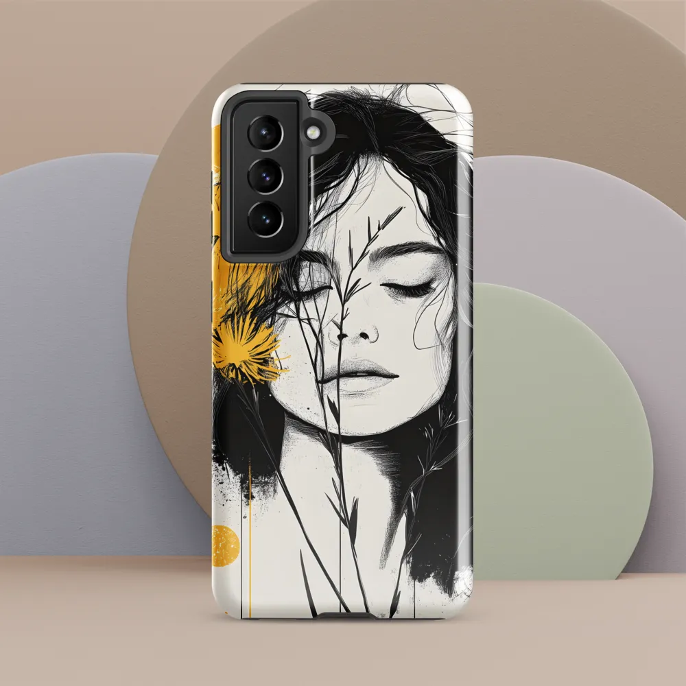 Whispers of Serenity | Phone Case |  S21 | Tough Case | Glossy