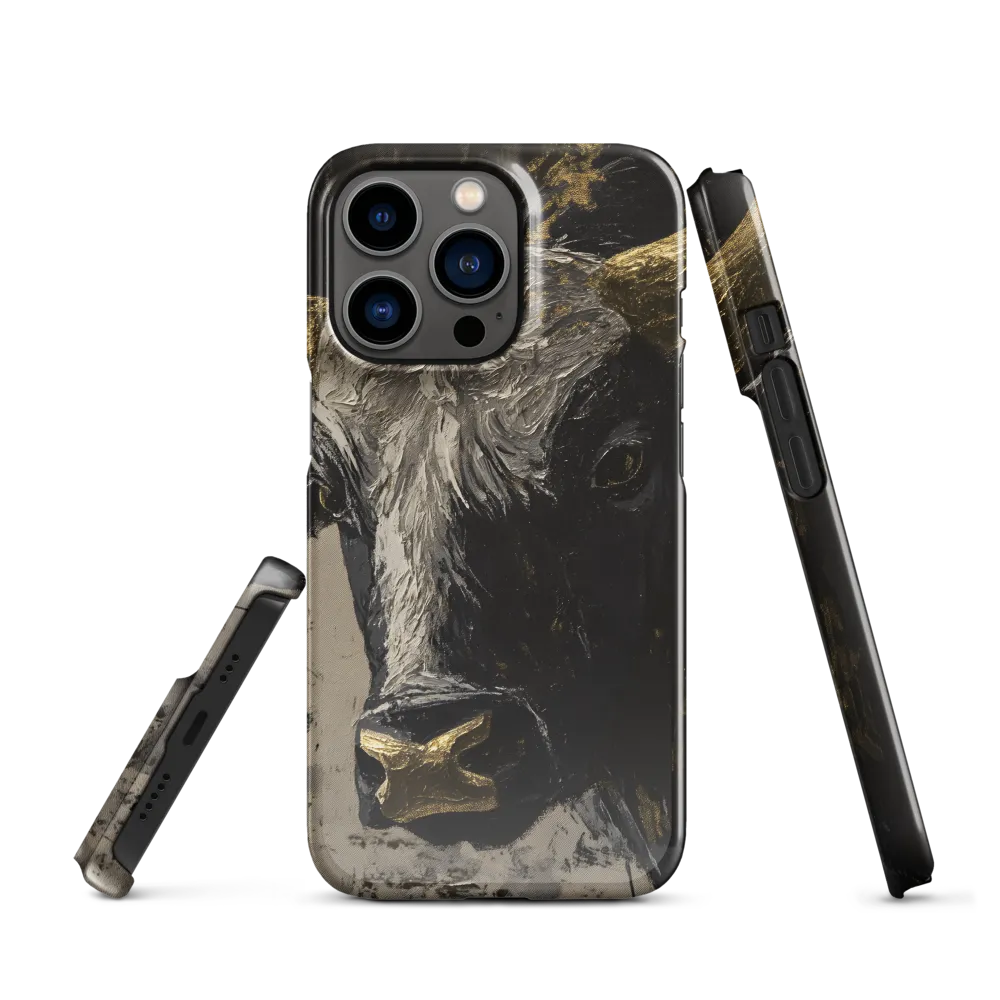 Majestic Bull: The Power in Black and Gold