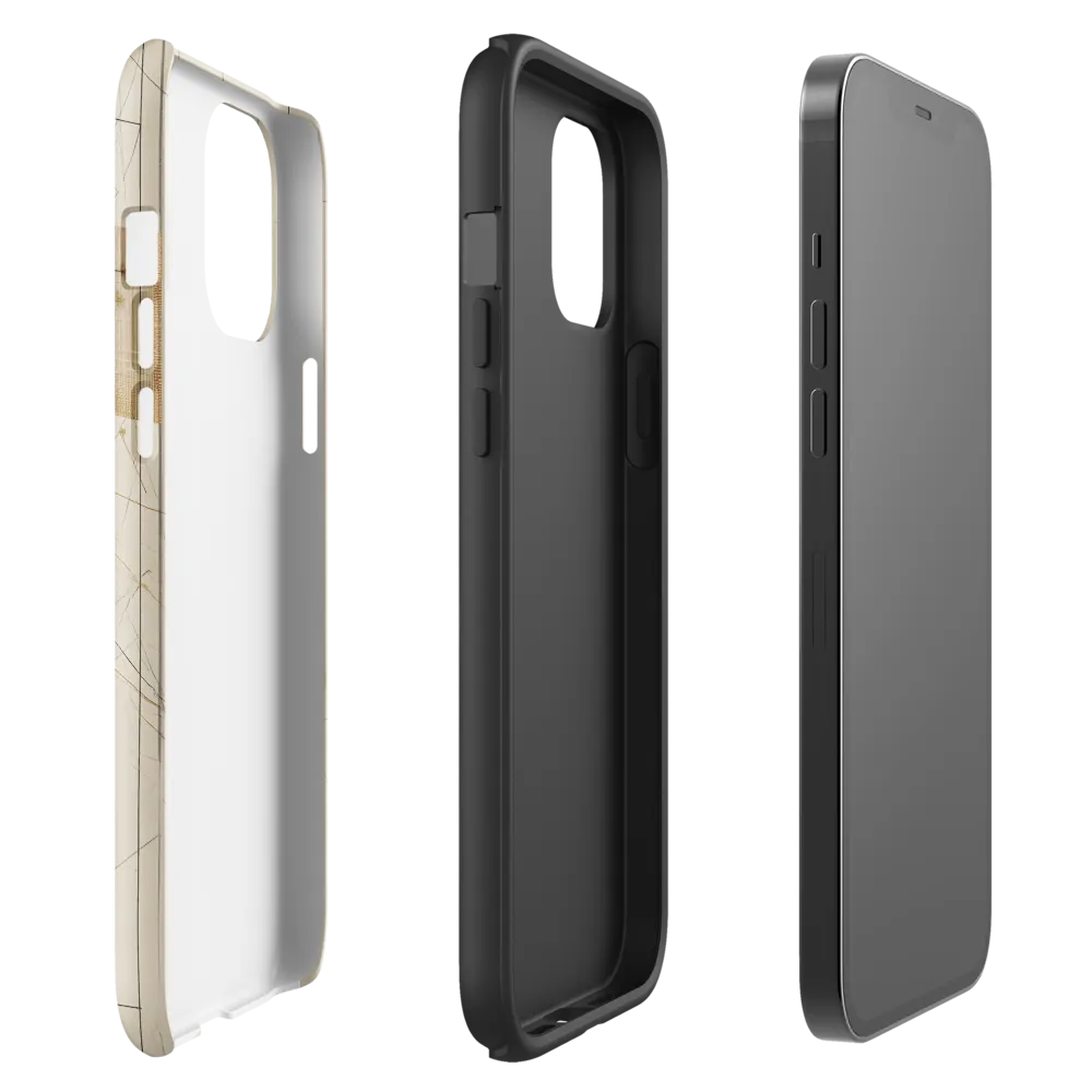 Elegance in Lines | Phone Case |  12 Pro Max | Tough Case | Glossy
