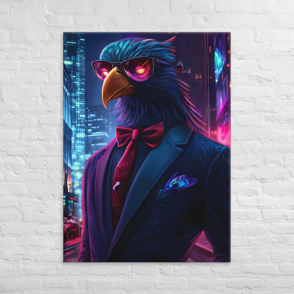The Dapper Avian | Canvas | 40″×55″