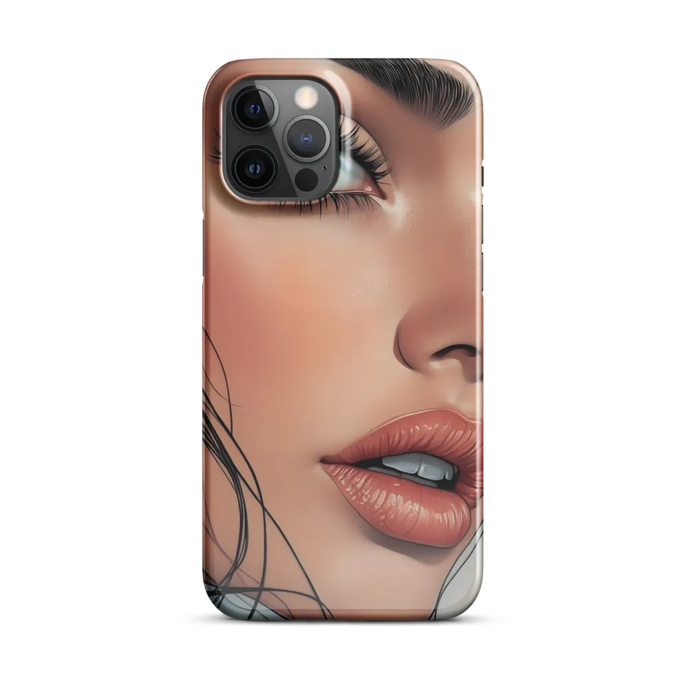 Iris & Skin — Close-Up Portrait