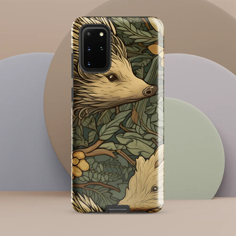 Whimsical Hedgehog Garden