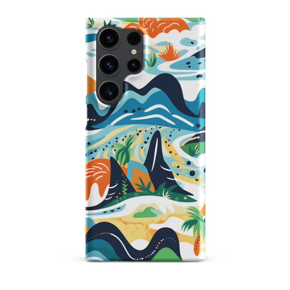 Abstract Tropical Landscape
