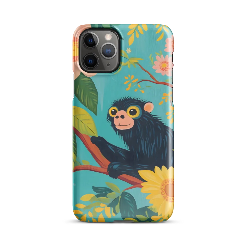 Joyful Encounter in a Floral Paradise