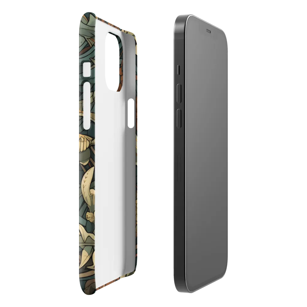 Dynamic Harmony of Sharks and Flora | Phone Case |  12 Pro Max | Snap Case | Glossy