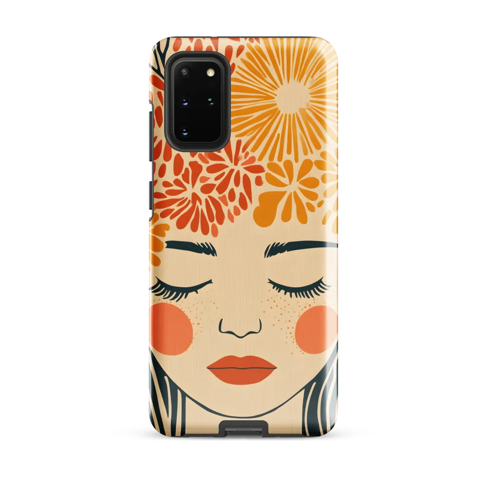 Serenity in Bloom | Phone Case |  S20 Plus | Tough Case | Glossy